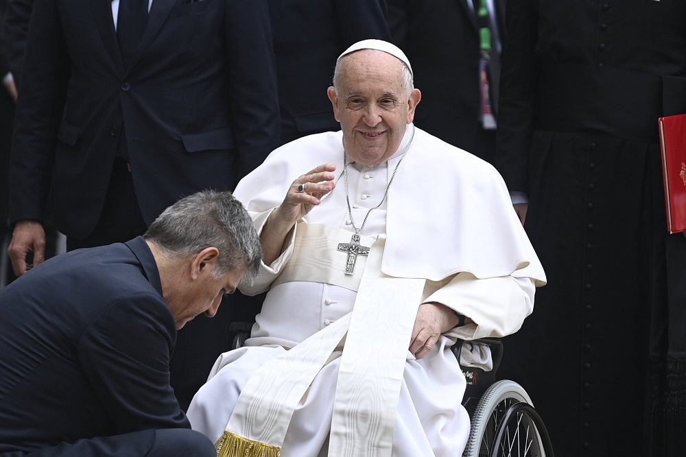 Nézőpont Intézet: Nemzetegyesítő volt Ferenc pápa Magyarországra érkezése