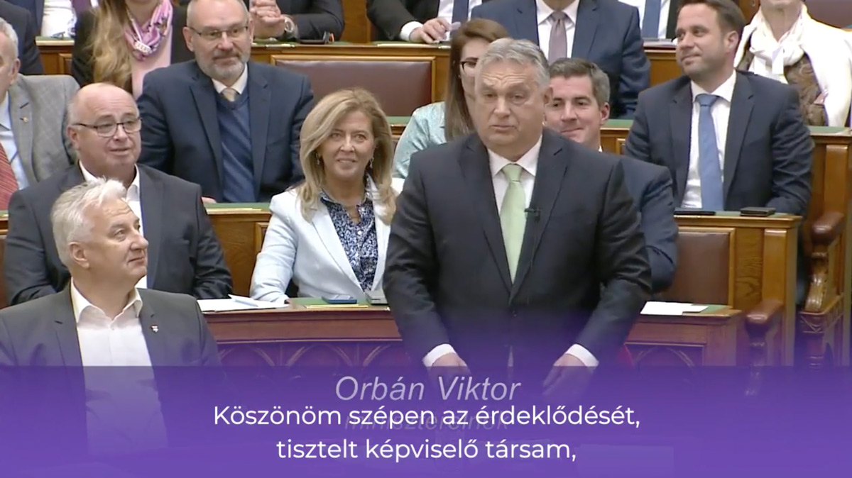 Orbán Viktor a Momentum elnökének: Ez a hangnem elfogadhatatlan!