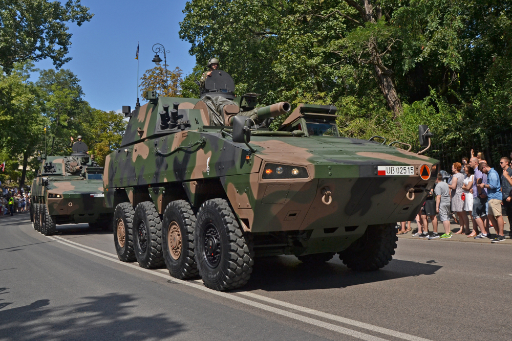 Száz új lengyel páncélozott járművet rendeltek az ukránok