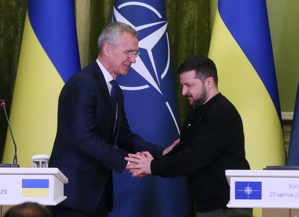 Zelenszkij: Ukrajnát csak győzelme után veszi fel a NATO tagjai közé