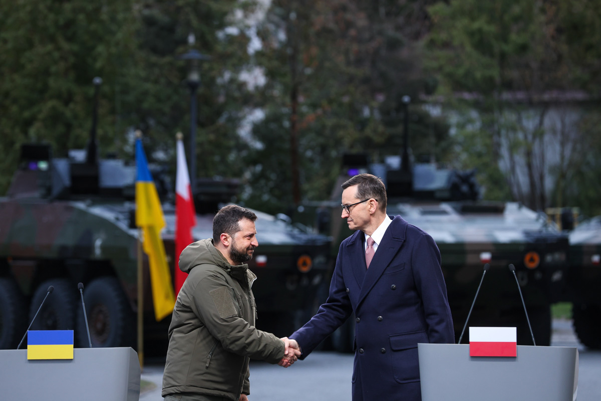 Morawiecki és Zelenszkij szándéknyilatkozatot írtak alá