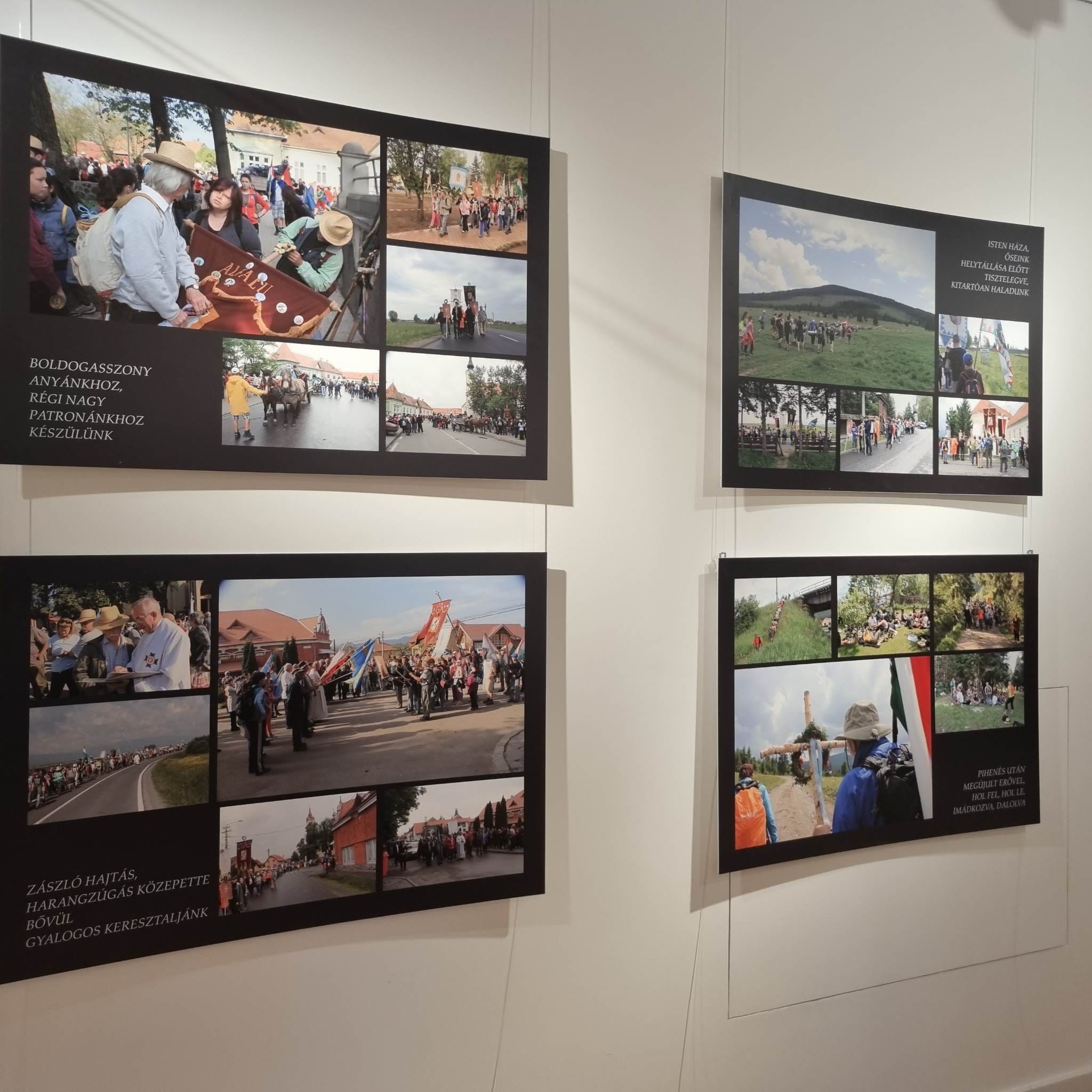 Hazajöttünk: fotókiállítás a csíksomlyói zarándokútról