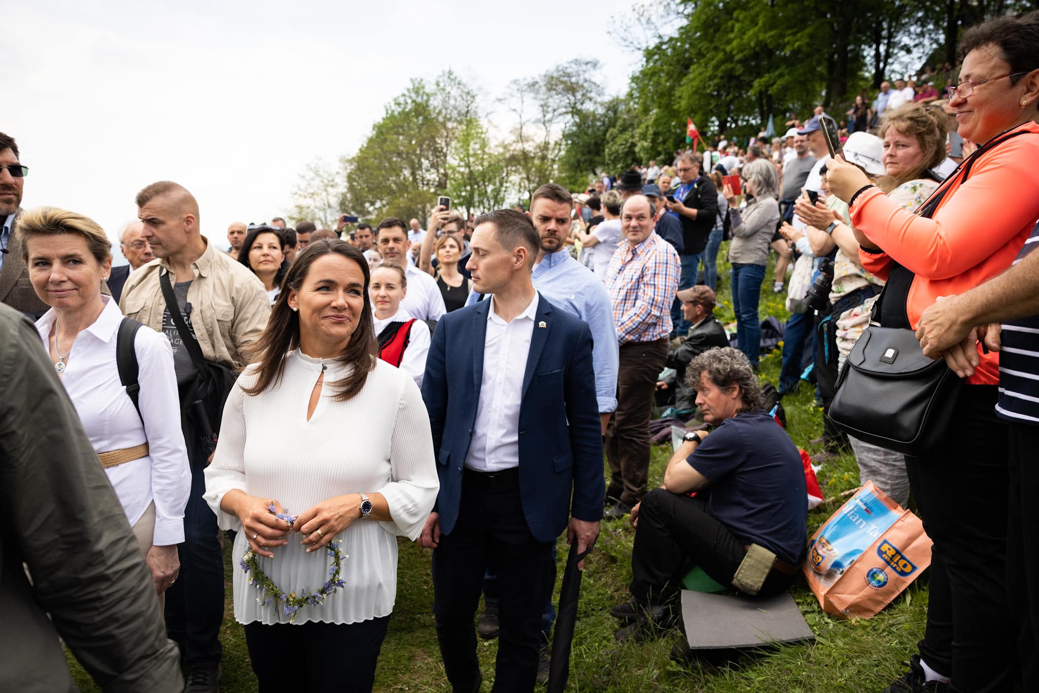 Novák Katalin: felemelő érzés megélni a nemzet összetartozását