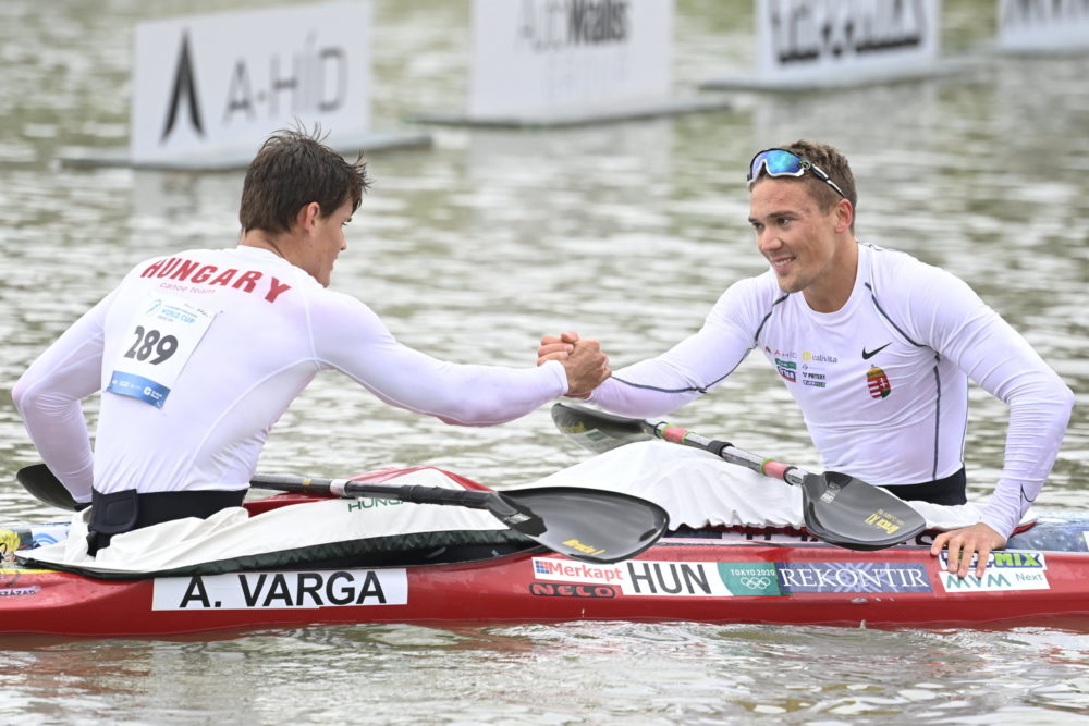 Négy érmet szereztek a magyar versenyzők a kajak-kenu világkupán szombaton