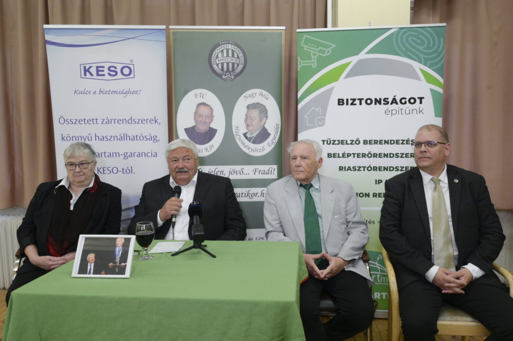 Buzánszky Jenőre és az FTC megalakulására emlékeztek