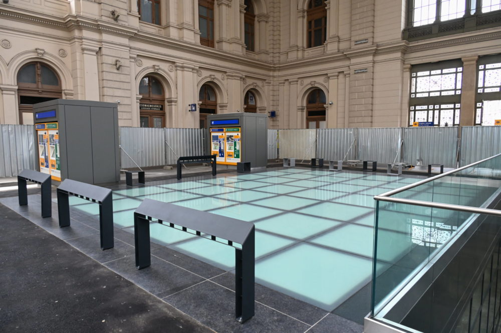 Megnyílt az új utascentrum a Keleti pályaudvaron