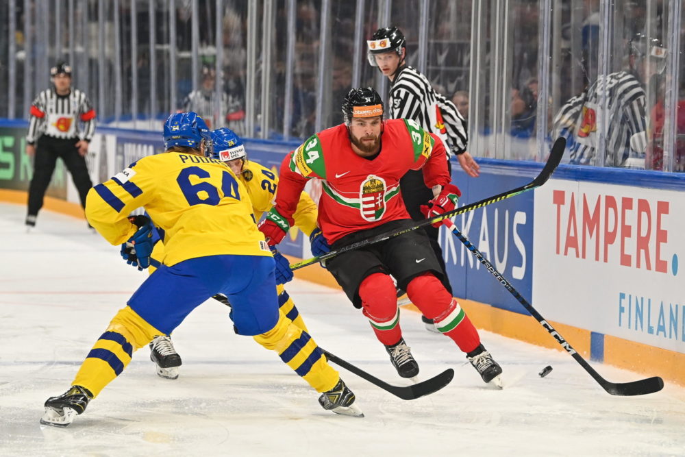 Jégkorong-vb: hatgólos svéd siker a magyarok ellen