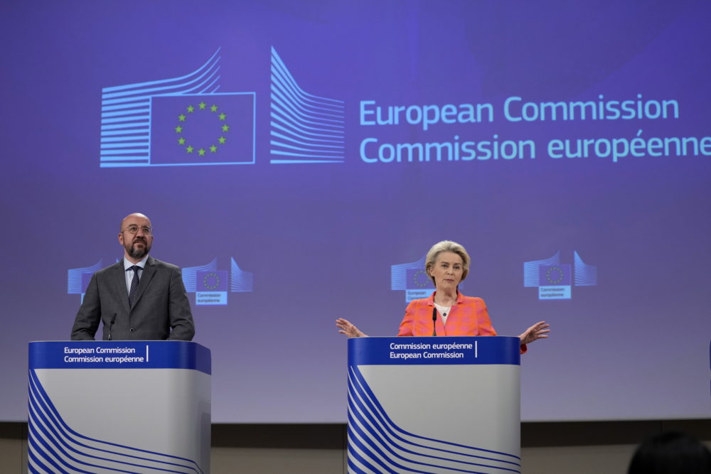 Von der Leyen: Ukrajnának kell meghatároznia a béke alapelveit