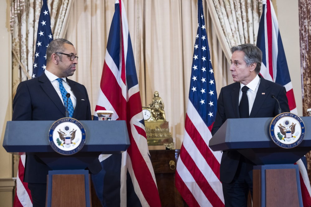 Határozottan bírálta az Arab Ligát az amerikai és a brit külügyminiszter