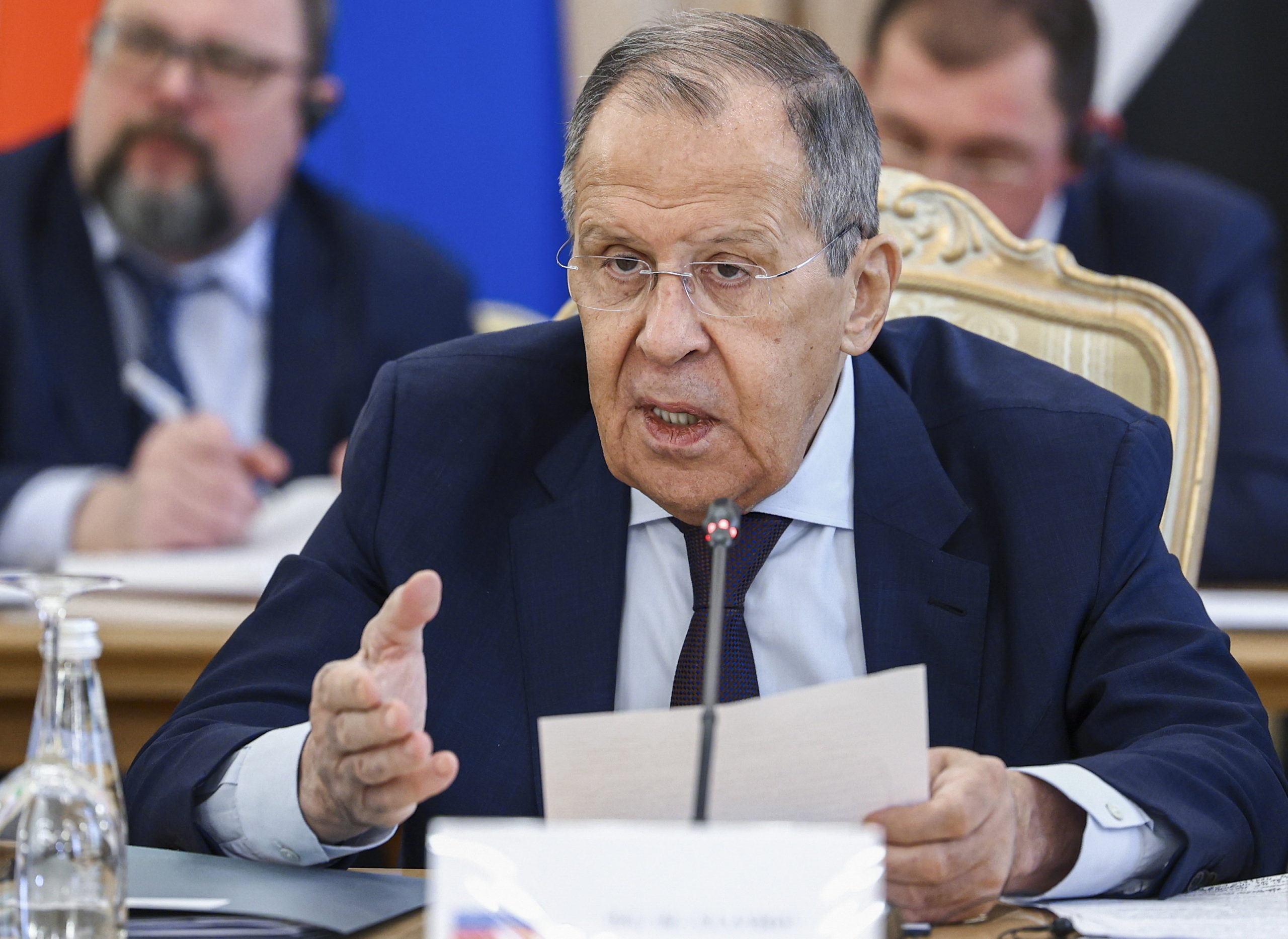 Szergej Lavrov: „Ez elfogadhatatlan eszkaláció”