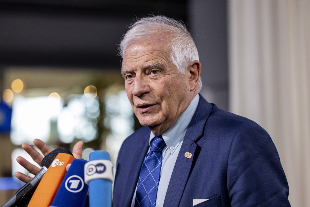 Josep Borrell: legfontosabb a segélyszállítmányok eljuttatása a Gázai övezetbe