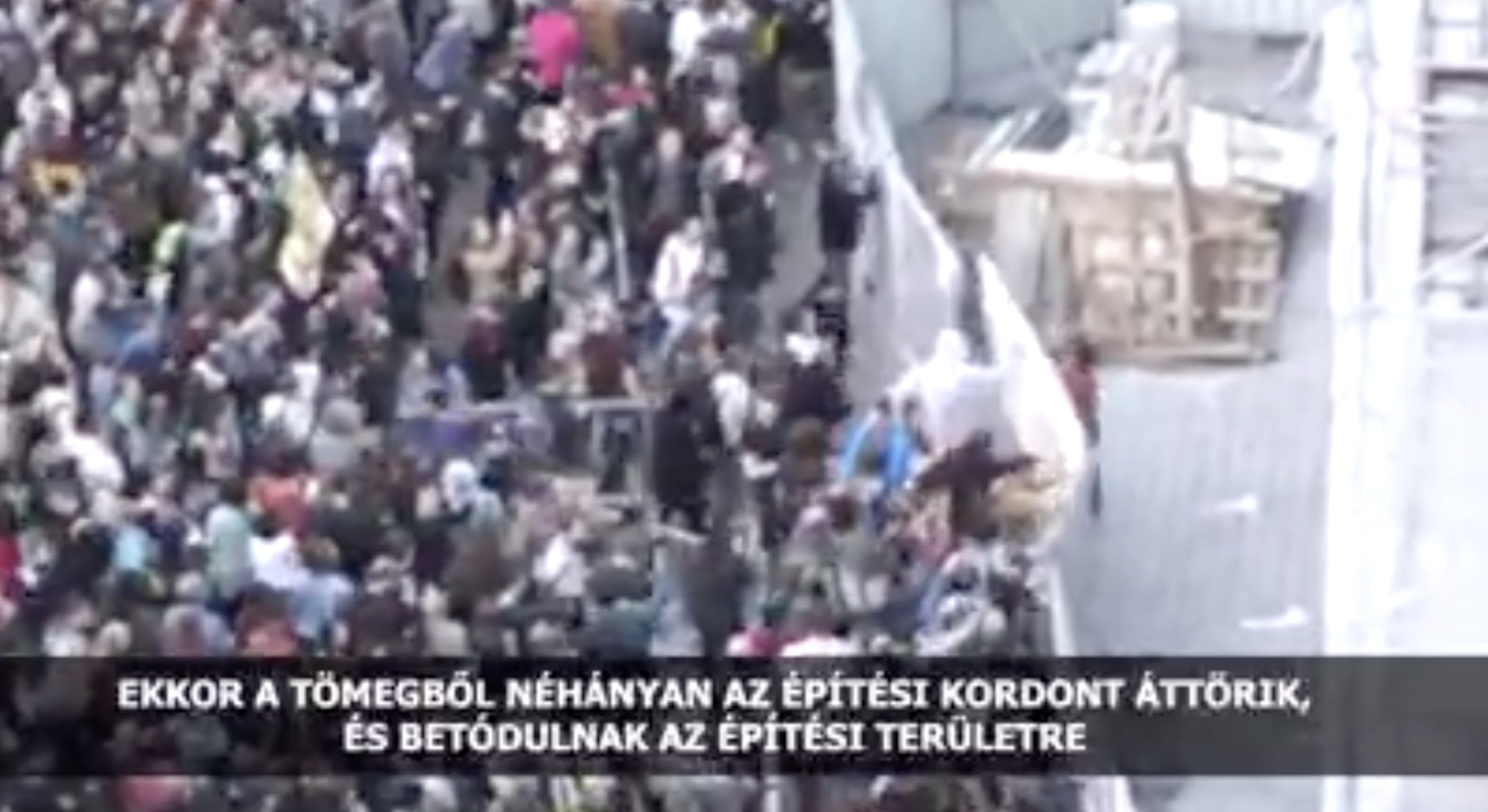 Vélemény balról: alappal érezhették agresszívnek a tüntetők föllépését