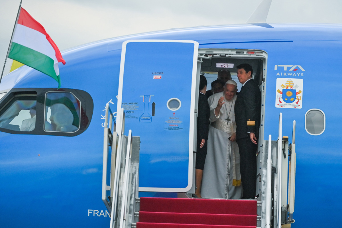 Ferenc pápa Budapesten békemisszióra szánta el magát