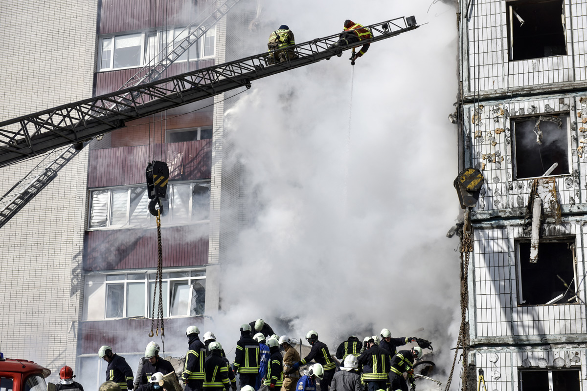 Az orosz légierő több ukrán város ellen intézett rakétatámadást