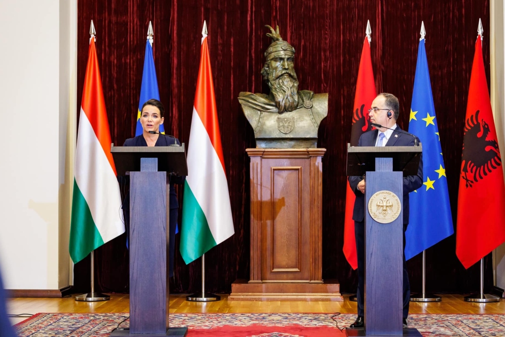 Novák Katalin: A Nyugat-Balkán stabilitása Európa stabilitásának záloga