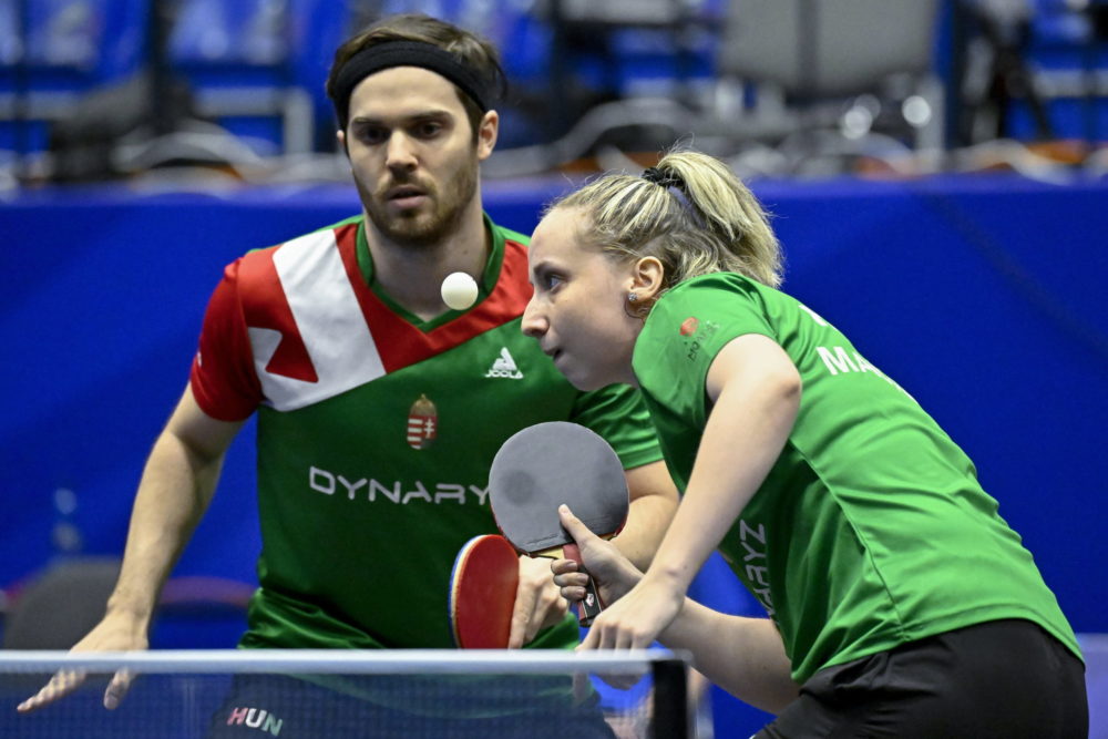 Ezüstérmes az Ecseki, Madarász vegyes páros asztaliteniszben