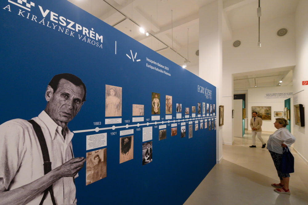 Egry József születésének évfordulója alkalmából nyílt kiállítás Veszprémben
