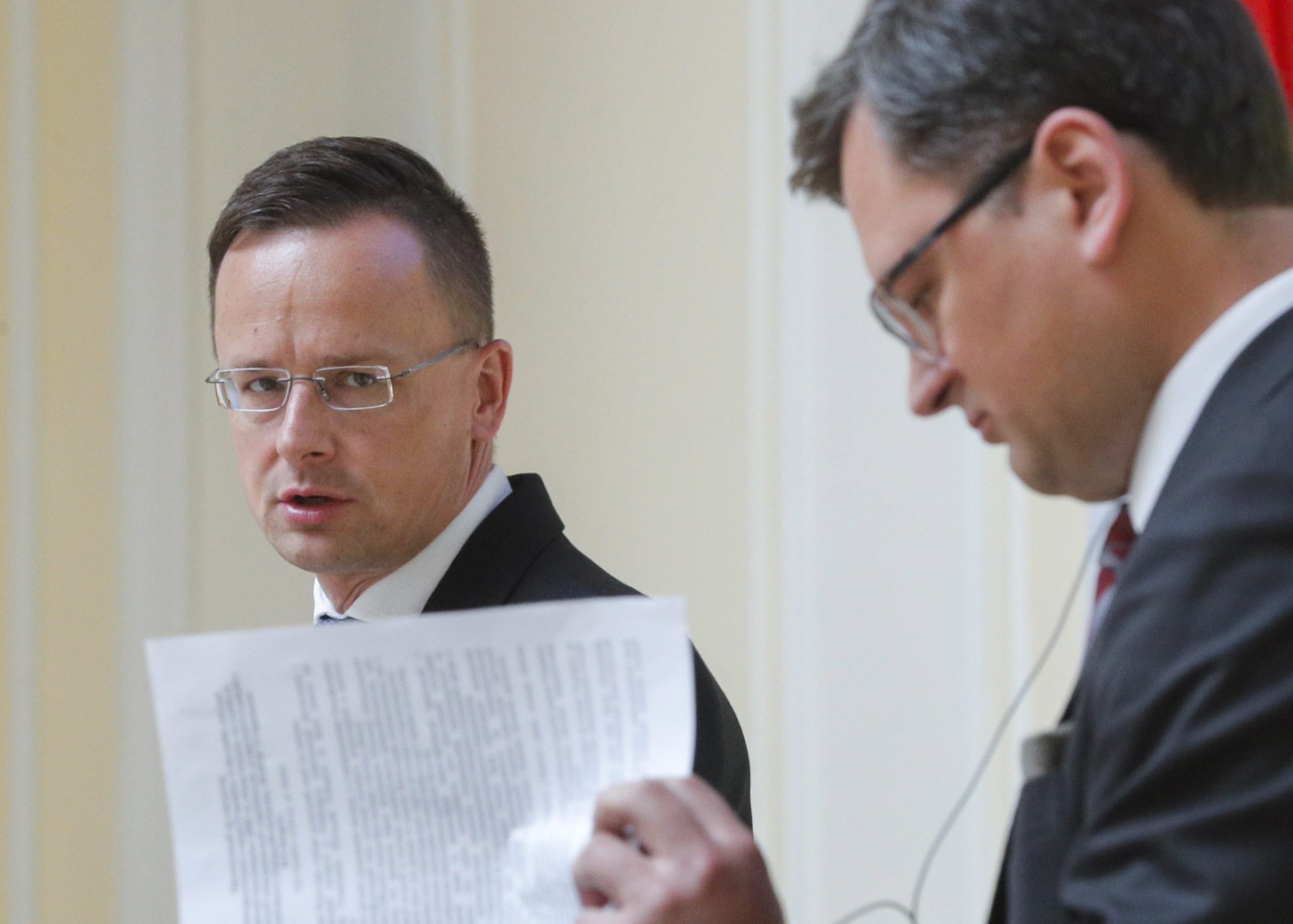 Az ukrán külügyminiszter hazug vádakkal illeti hazánkat