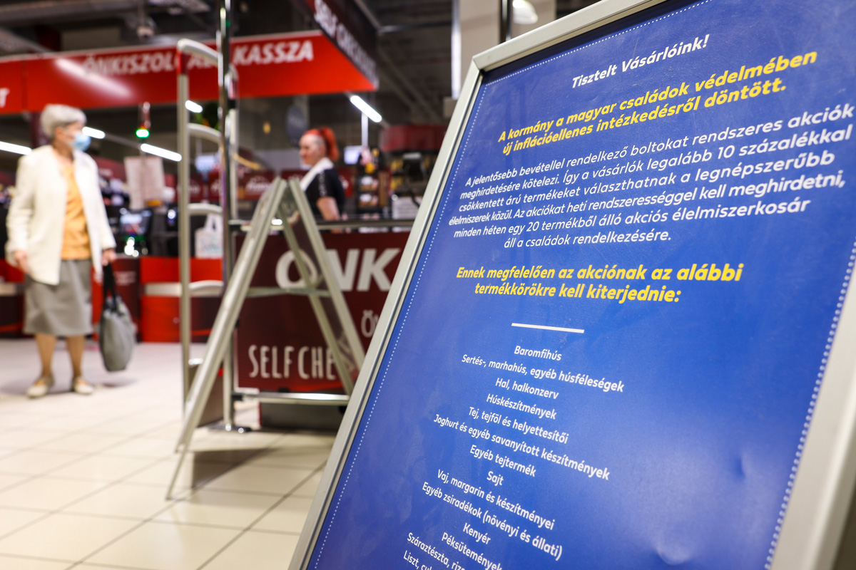 Elindult az élelmiszerek kötelező árleszállítása