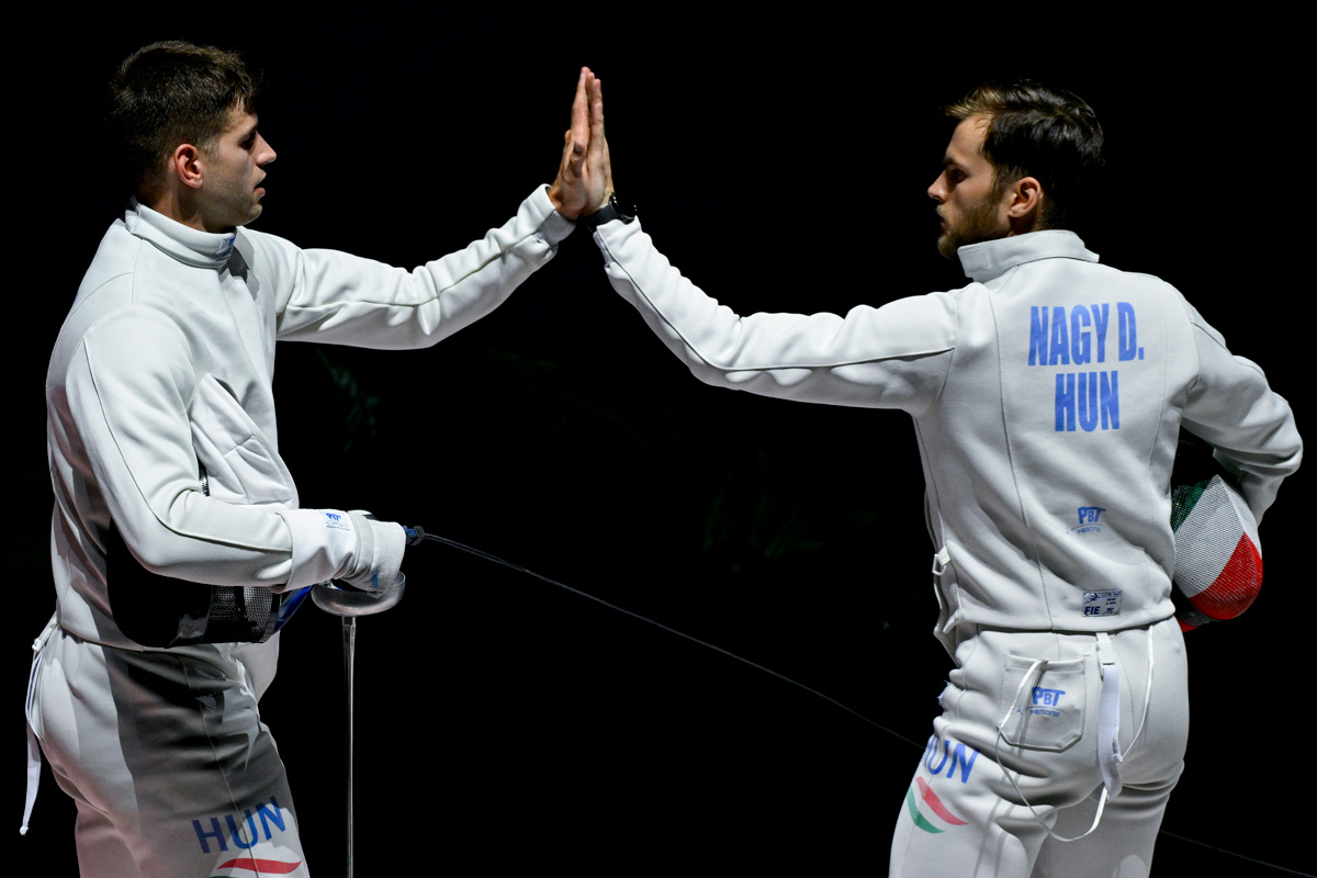 Aranyérmes a magyar férfi párbajtőrcsapat