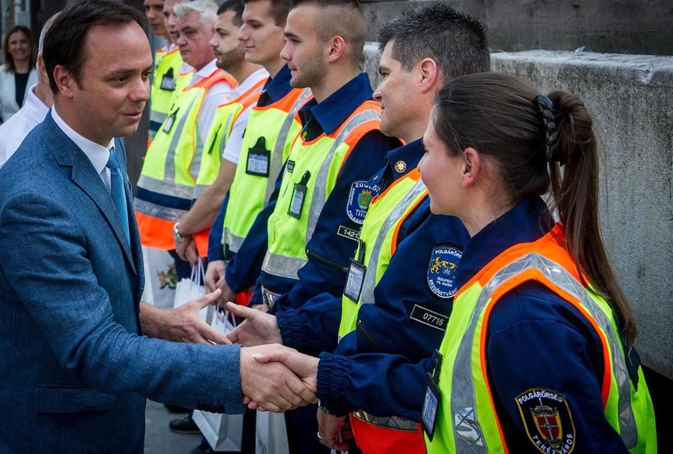 Nyitrai Zsolt köszönet mondott a polgárőröknek