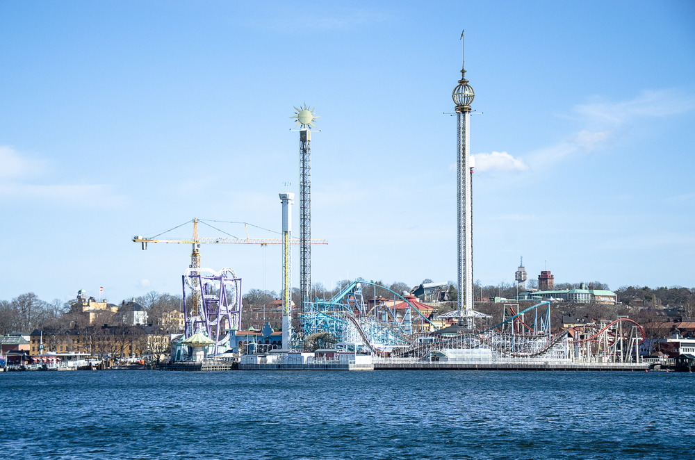 Kisiklott egy hullámvasút Stockholmban