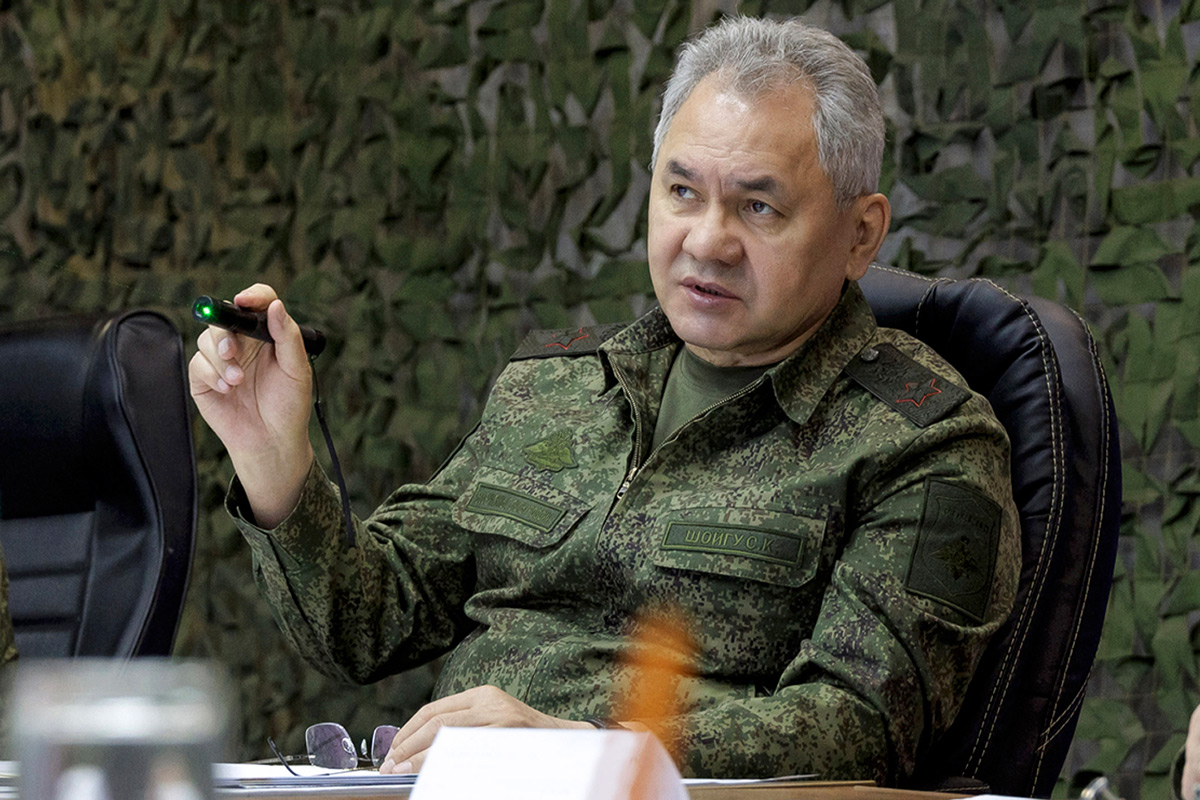 Sojgu: Zaporizzsjában ukrán áttörési kísérlet hiúsult meg