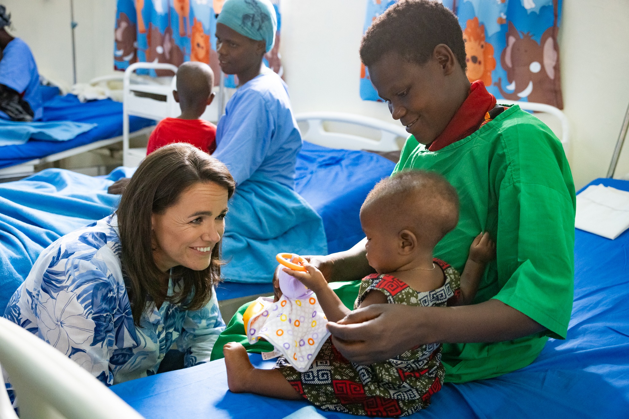 Novák Katalin egy kórházat is meglátogatott Ruandában