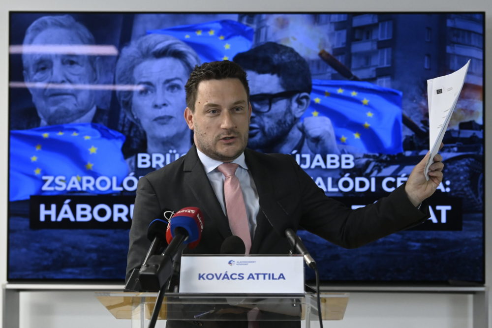 Az újabb brüsszeli zsarolójelentés célja háborúba sodorni Magyarországot