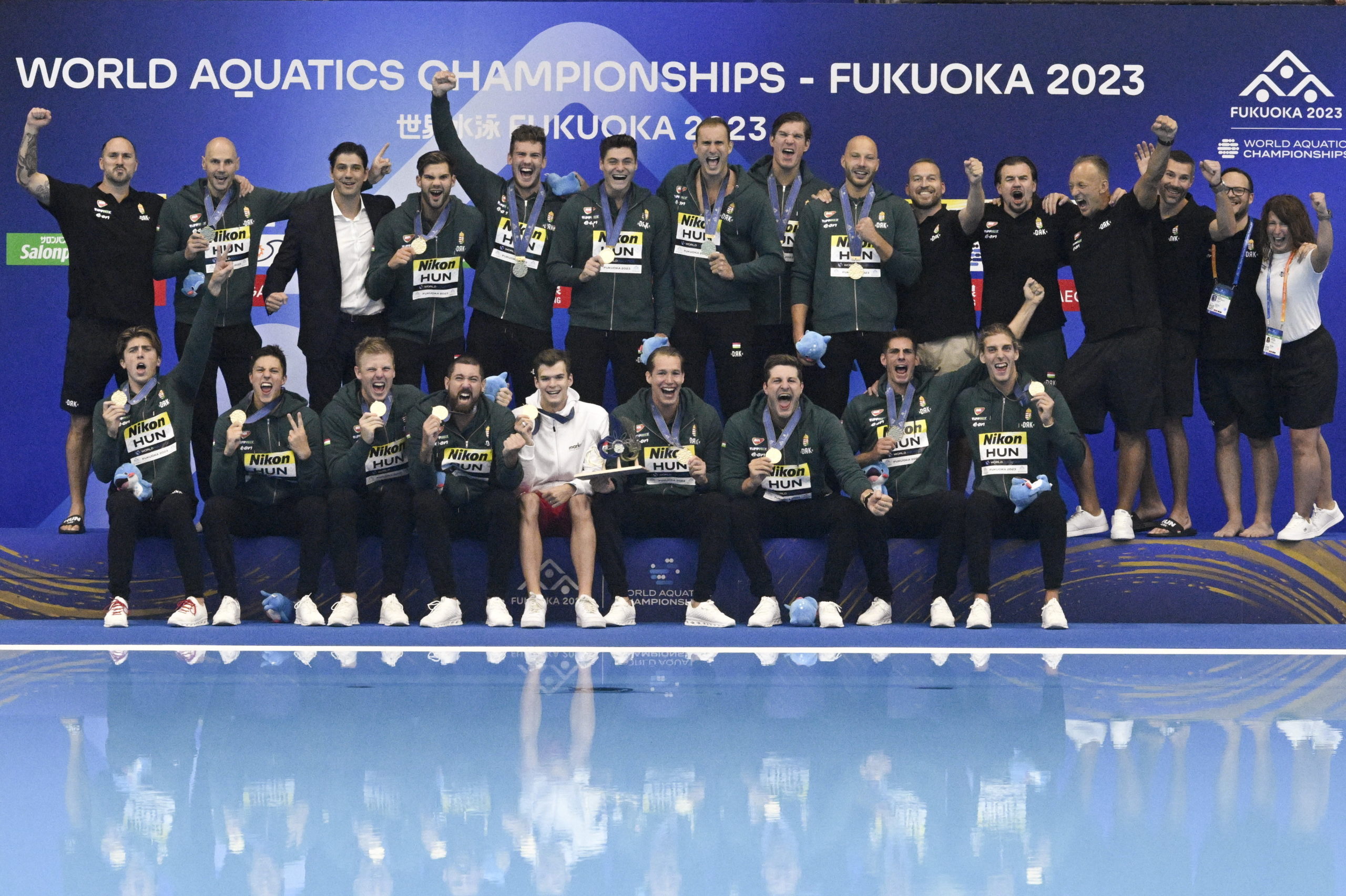 A világbajnok magyar válogatott