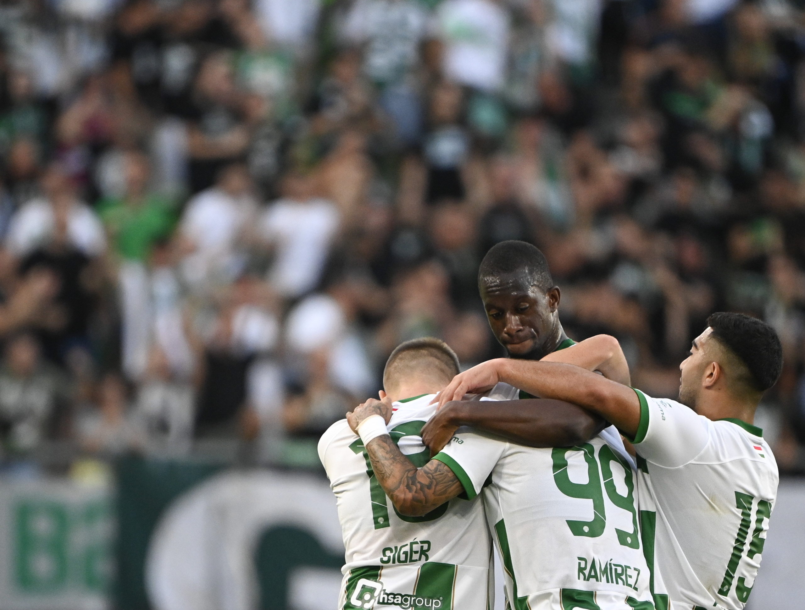 Máté Csaba vezetésével kiütéses győzelmet aratott a Fradi