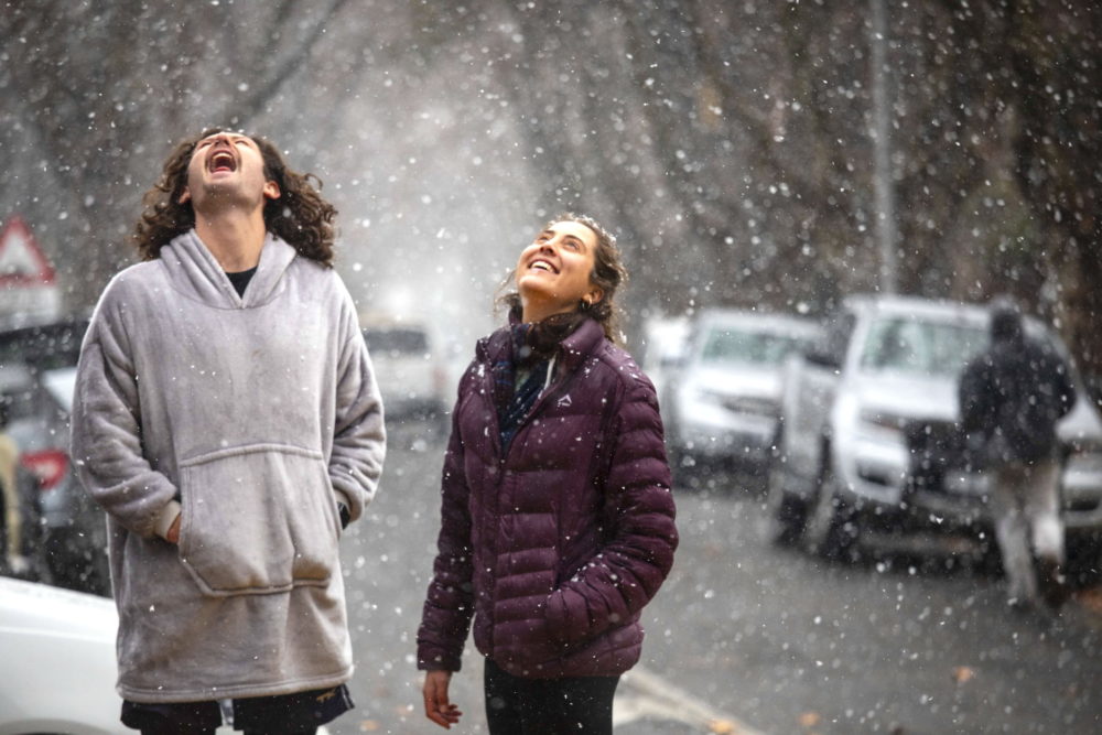 Tizenegy éve először havazott a dél-afrikai Johannesburgban