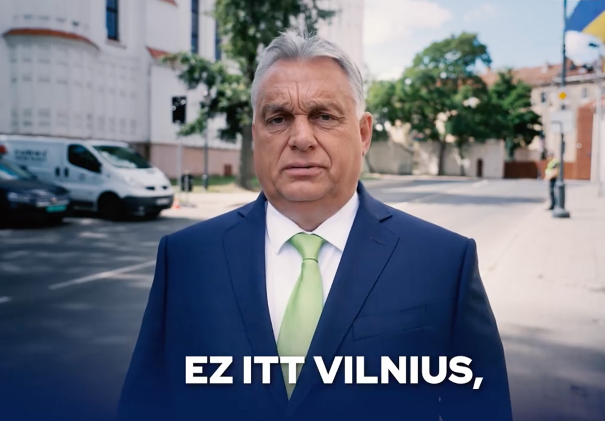 Orbán Viktor: Ukrajnába nem fegyvereket, hanem békét kell vinni