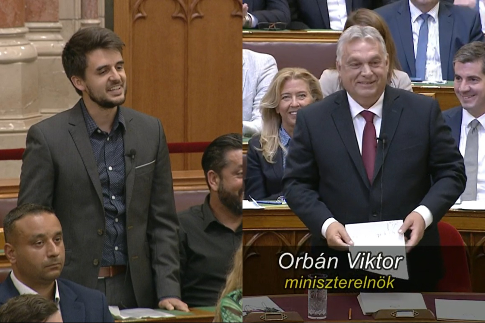 Tompos okoskodni próbált, a kormányfő alig tudott a nevetéstől reagálni