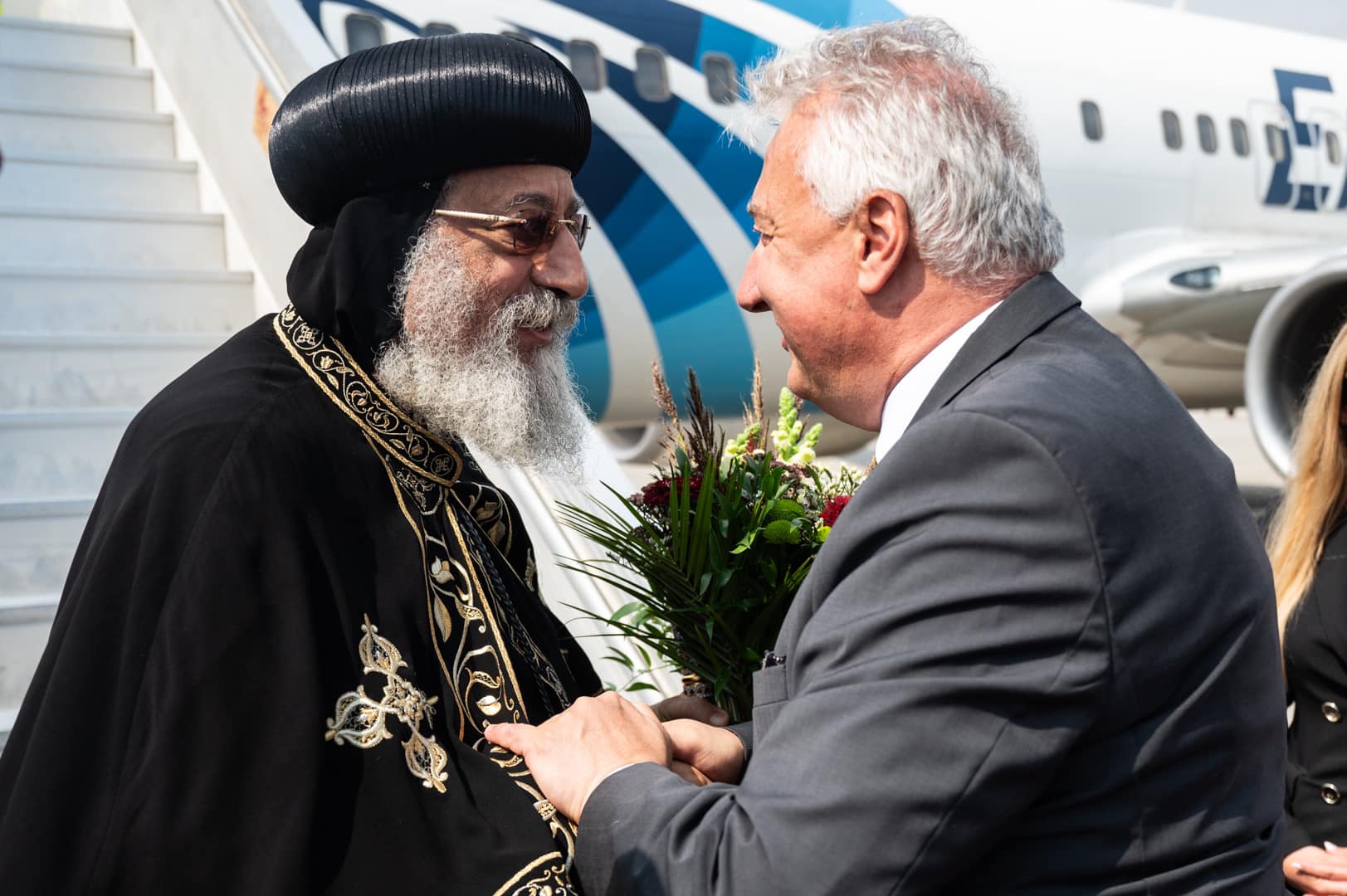 II. Tavadrosz kopt pápa a Pázmány Péter Katolikus Egyetem díszdoktora lett