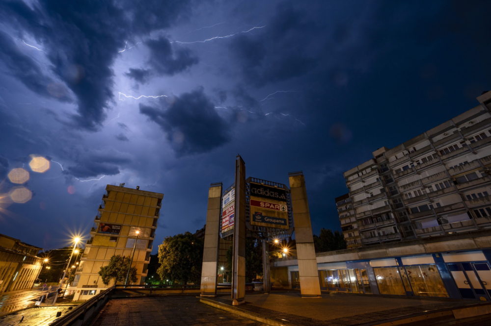 Vihar Salgótarjánban