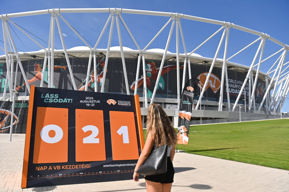 Szemétszedéssel teszik rendbe a Nemzeti Atlétikai Központ környékét