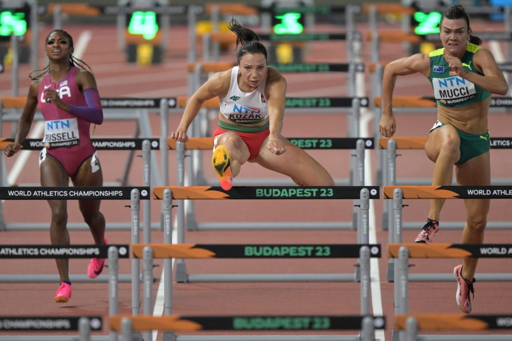 A negyedik helyen végzett Kozák Luca elődöntős futamában