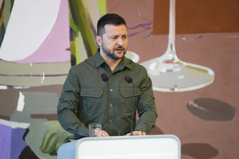 Zelenszkij az ország függetlenségének fontosságát hangoztatta