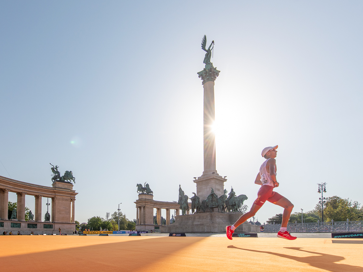 Maratoni hősök a Hősök terén