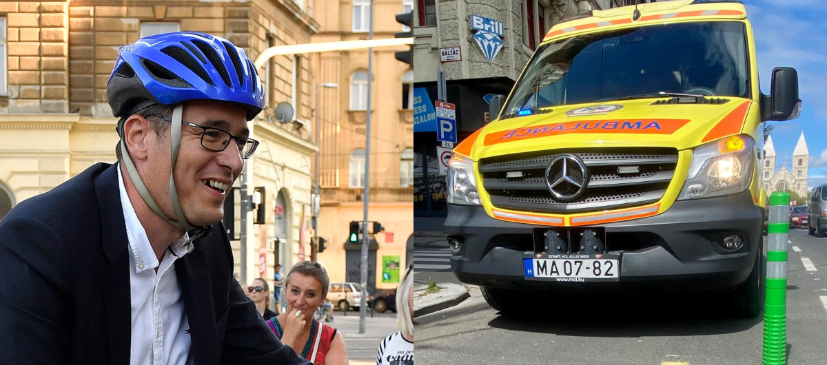 Az új kerékpársávok veszélyesek, akadályozzák a betegellátást