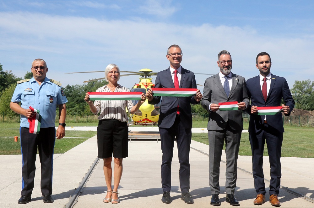 Átadták az új miskolci légimentő bázist
