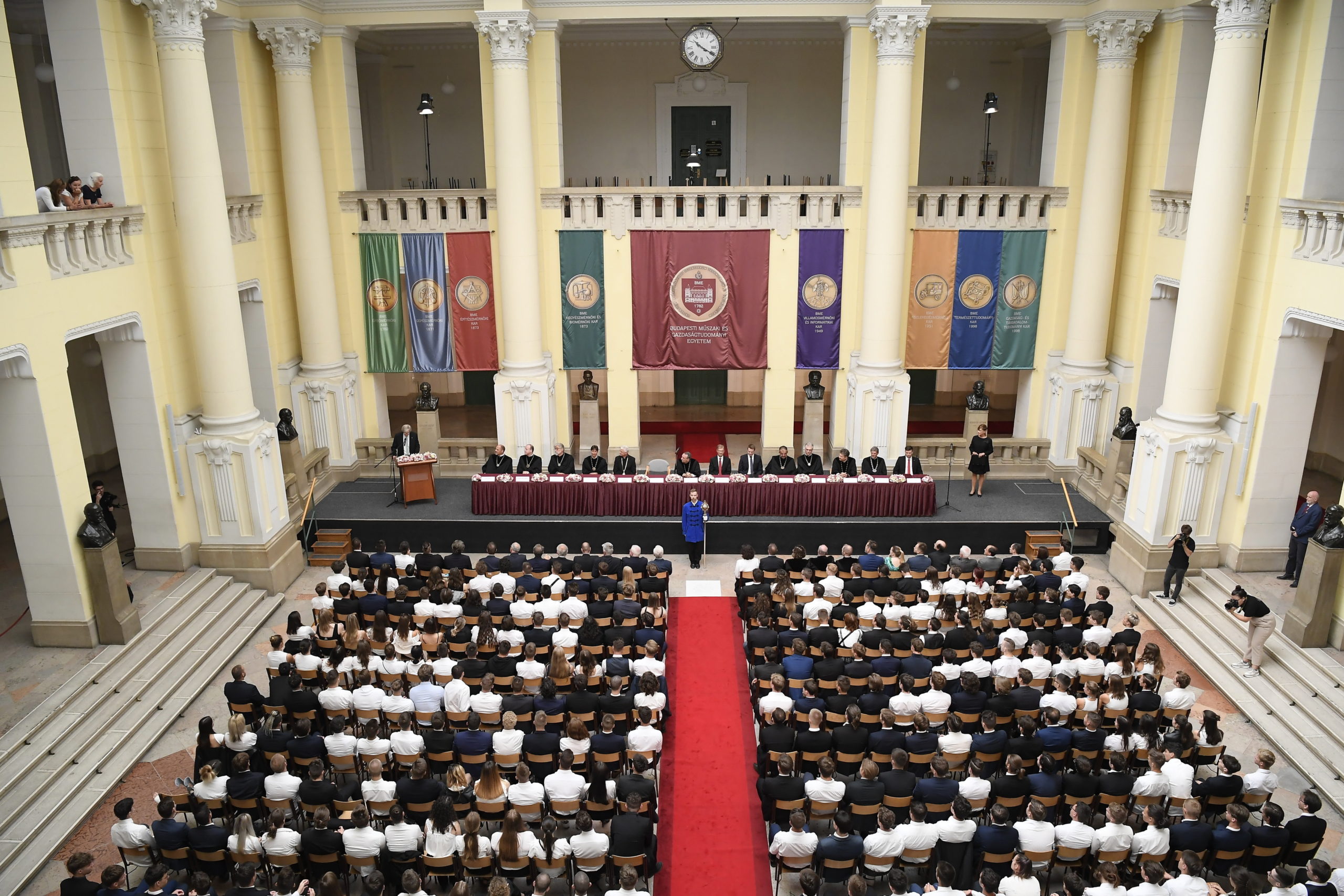 A Műegyetemen is megnyitották az új tanévet