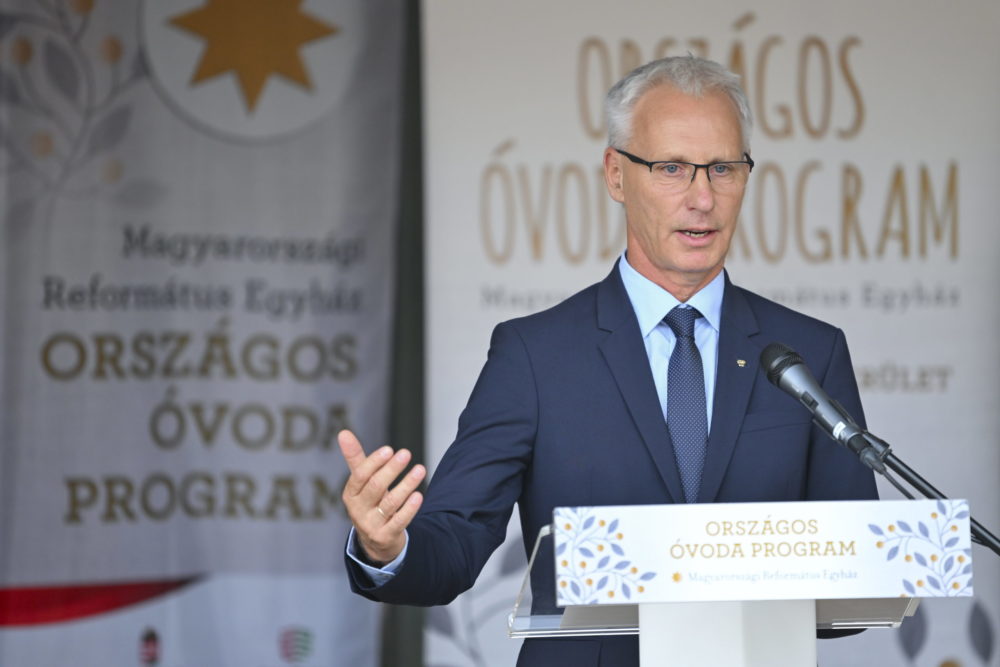 A református egyház bátorságát jelzi az óvodaépítési program