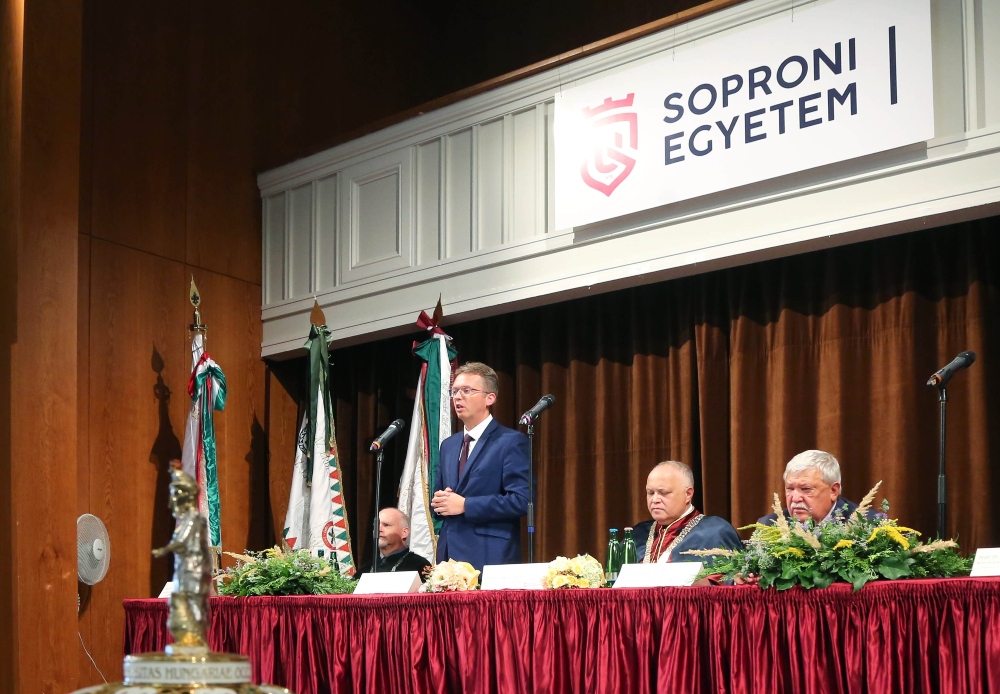 Megtartották a Soproni Egyetem központi tanévnyitóját