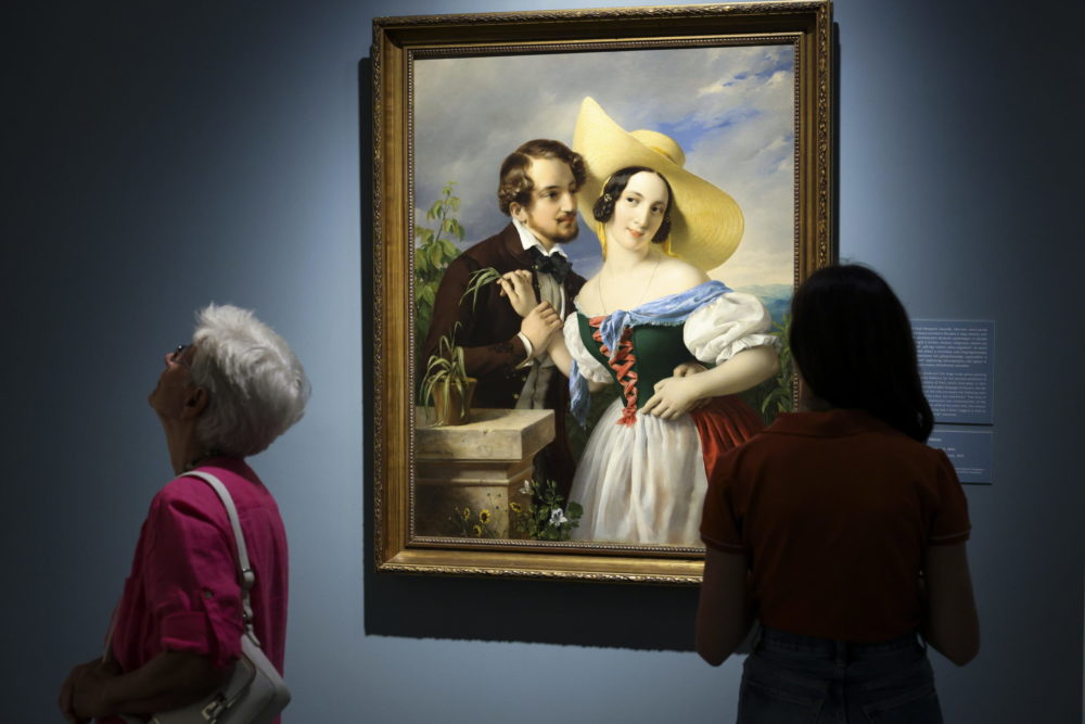 Barabás Miklós-kiállítás a Nemzeti Galériában