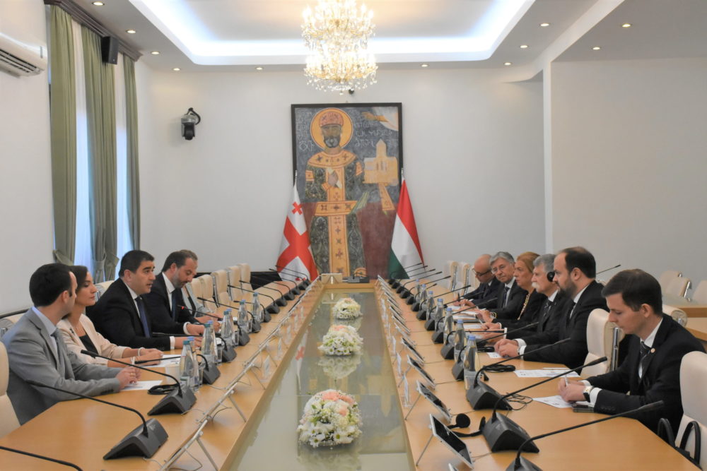 Kövér László Georgia euroatlanti integrációját sürgette Tbilisziben