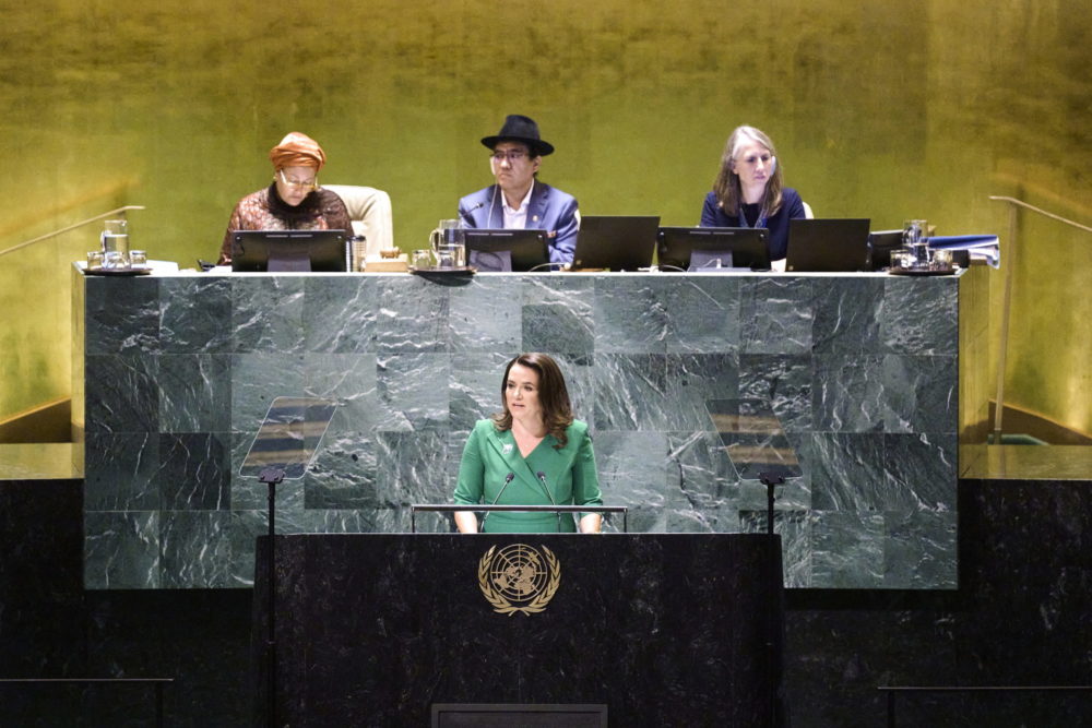 Novák Katalin: A békének nincs alternatívája