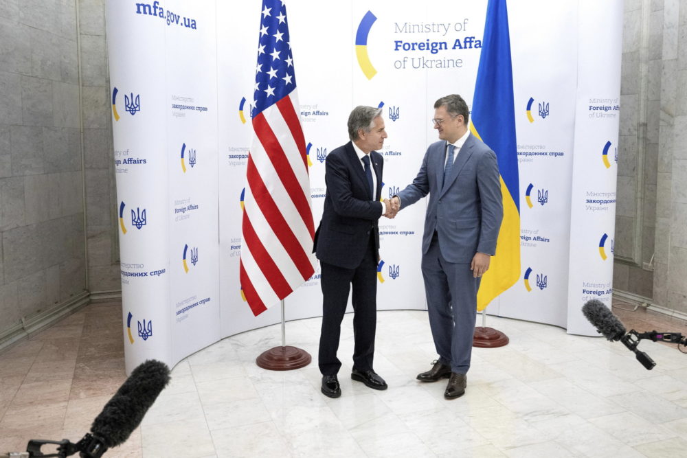 Kijevbe érkezett az amerikai külügyminiszter