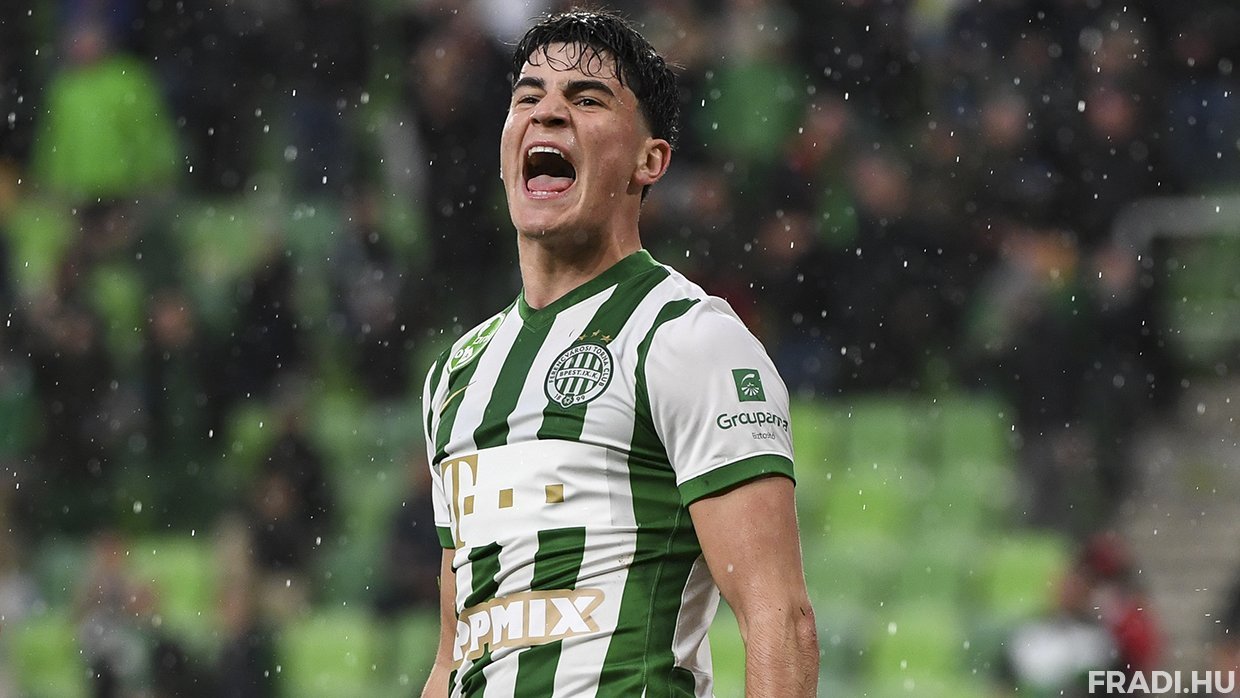 Külföldre szerződik a Fradi szupertehetsége, Lisztes Krisztián